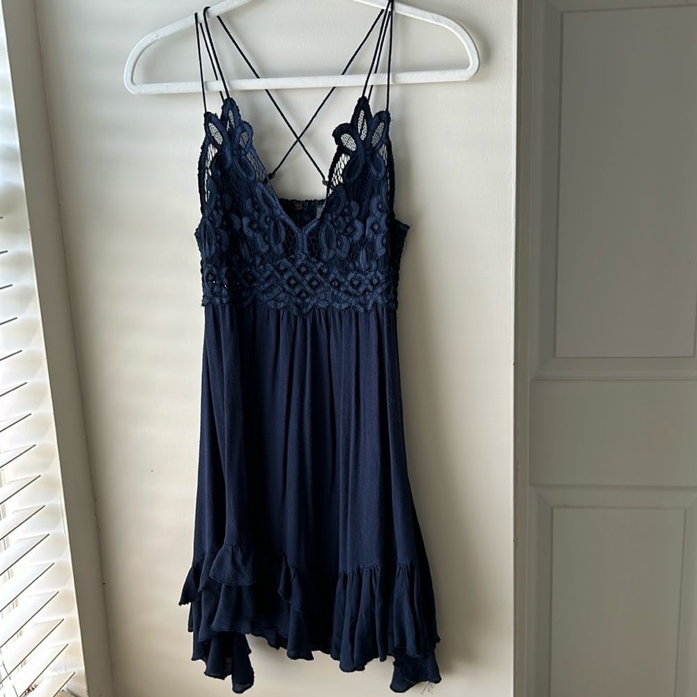 Free People Adella slip dress